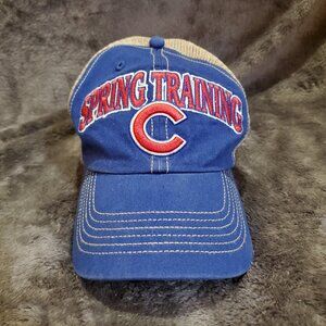 Chicago Cubs Spring Training '47 Strapback Mesh Hat/Cap Blue